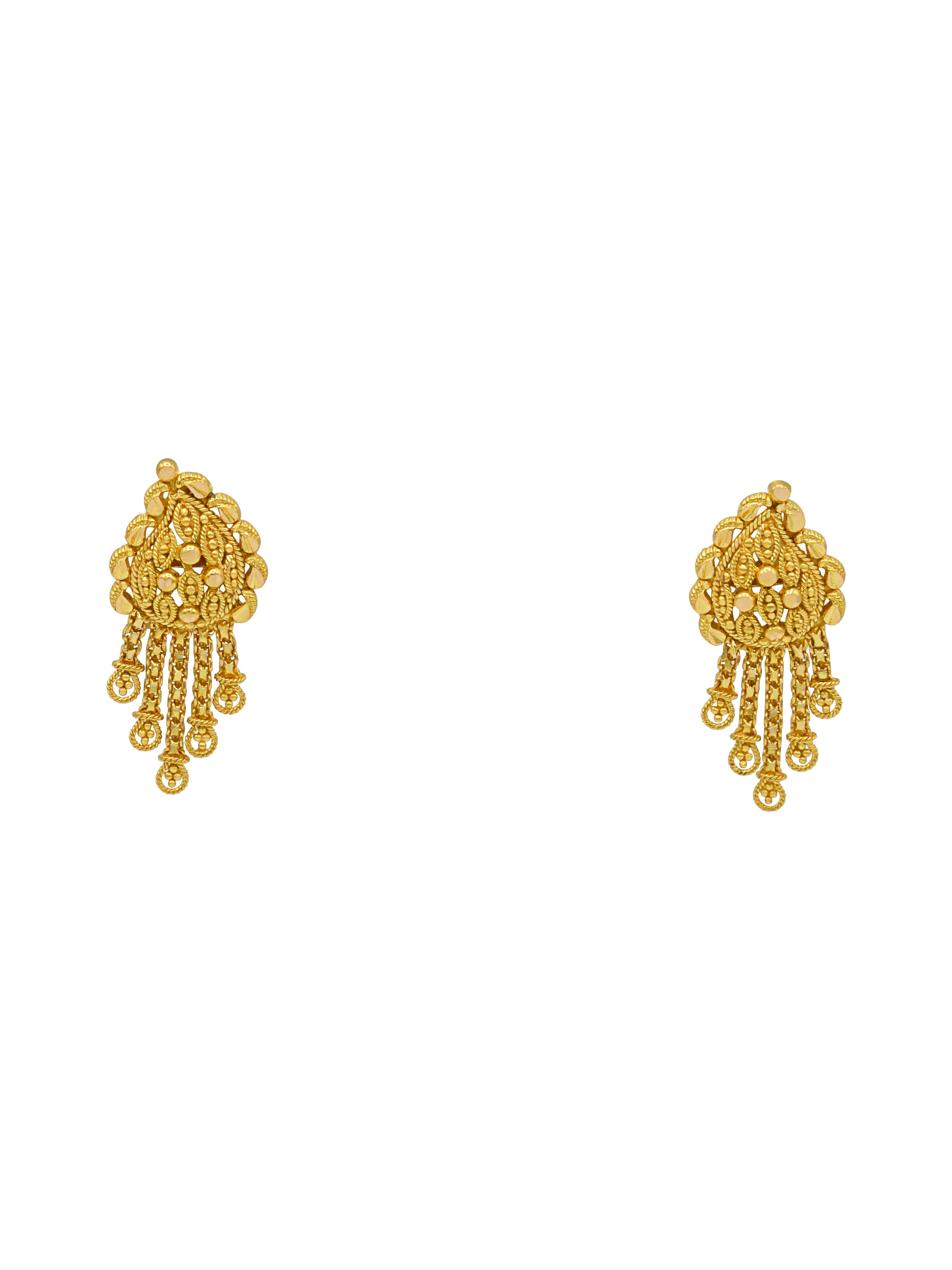 22ct Gold Stud Earrings