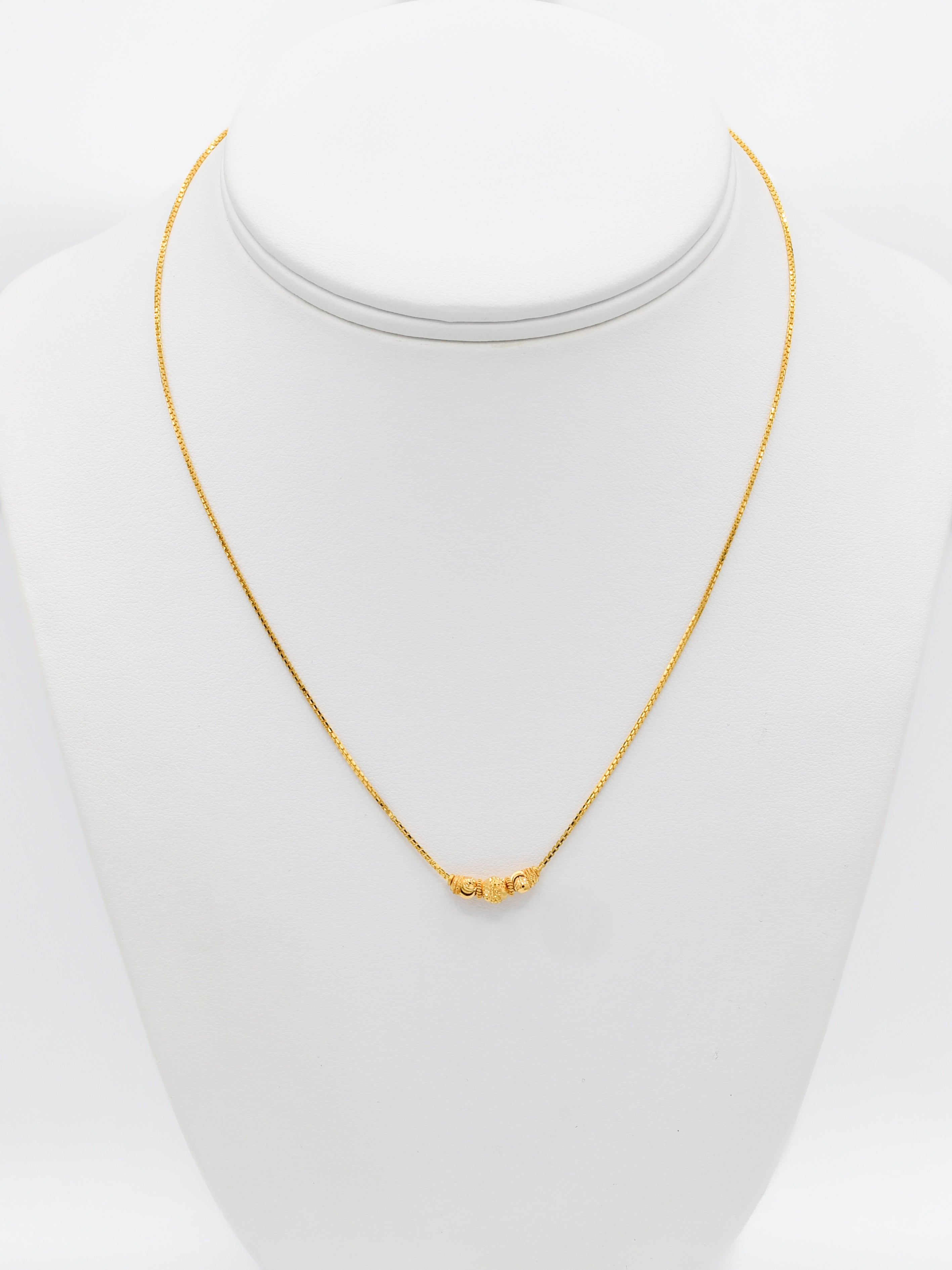 22ct Gold Fancy Chain - Roop Darshan