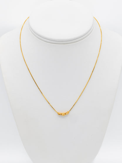 22ct Gold Fancy Chain - Roop Darshan