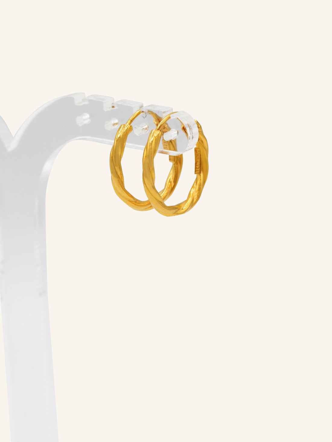 22ct Gold Plain Bali 2.03 GMS - Roop Darshan