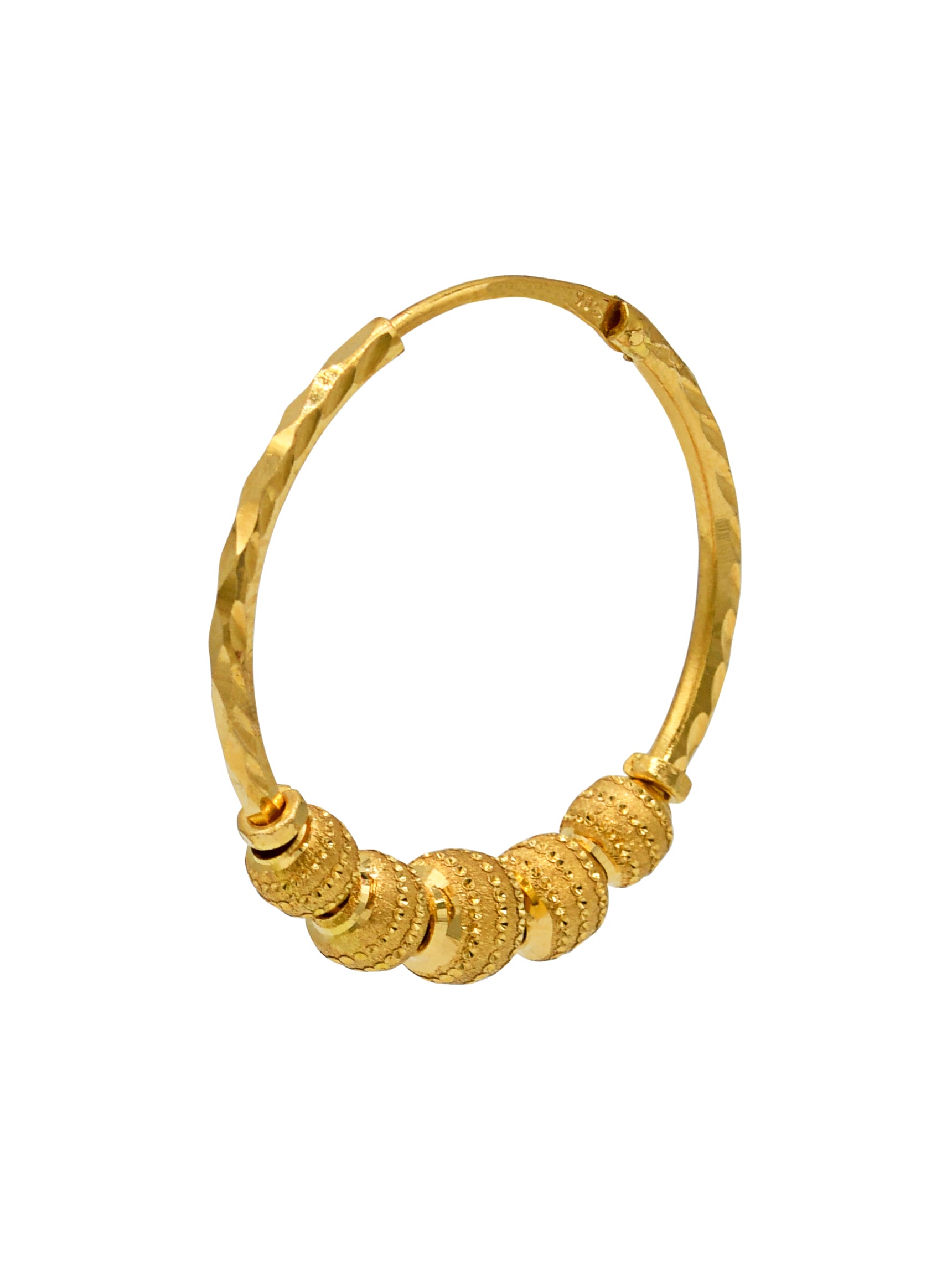 22ct Gold Ball Bali - Roop Darshan