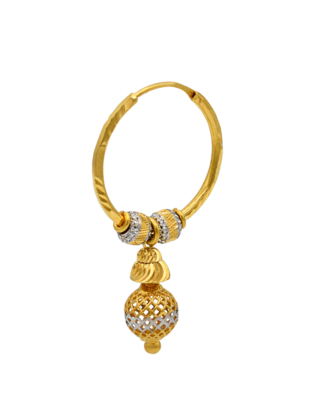 22ct Gold Two Tone Bali
