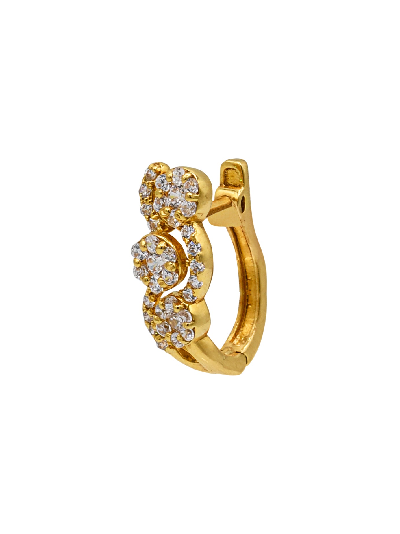 22ct Gold CZ Bali