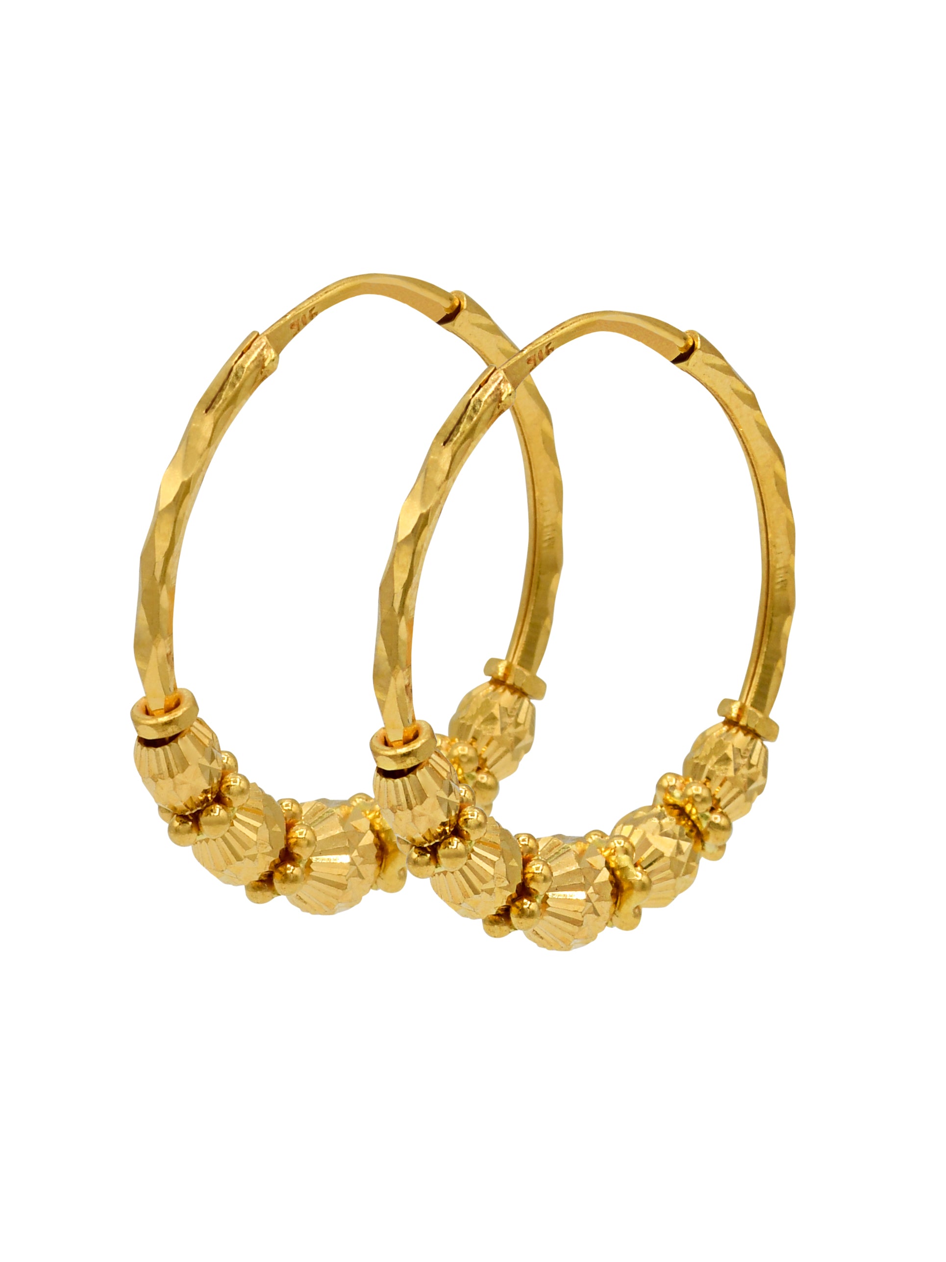 22ct Gold Ball Bali