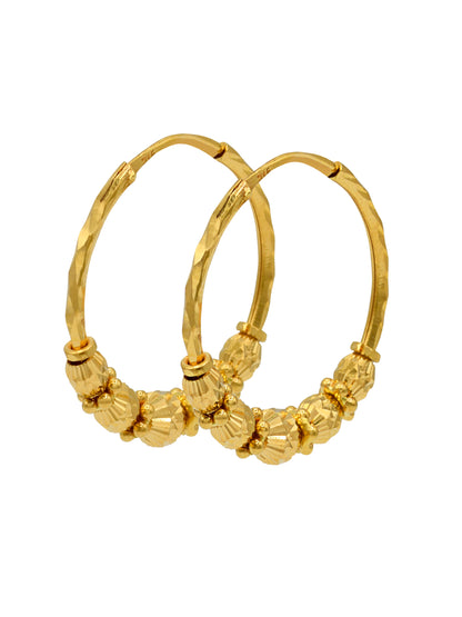 22ct Gold Ball Bali