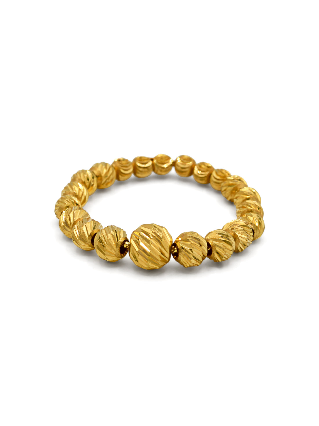 22ct Gold Ball Ladies Ring