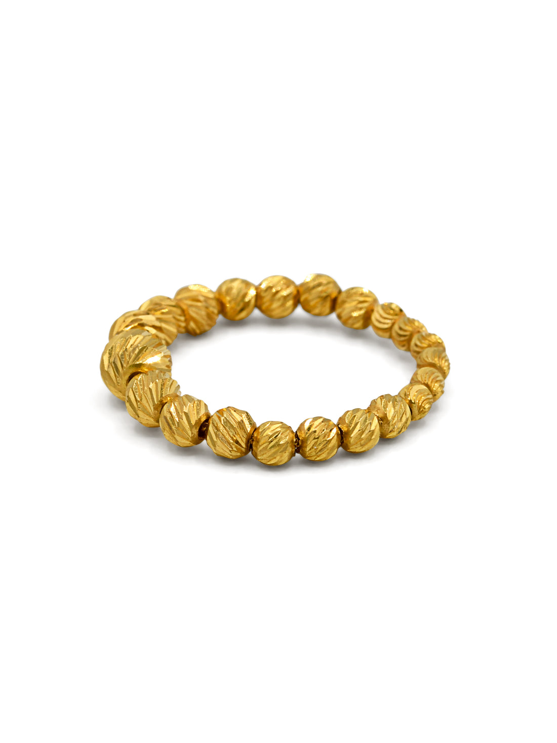 22ct Gold Ball Ladies Ring