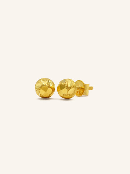 22ct Gold Stud Earring - Roop Darshan