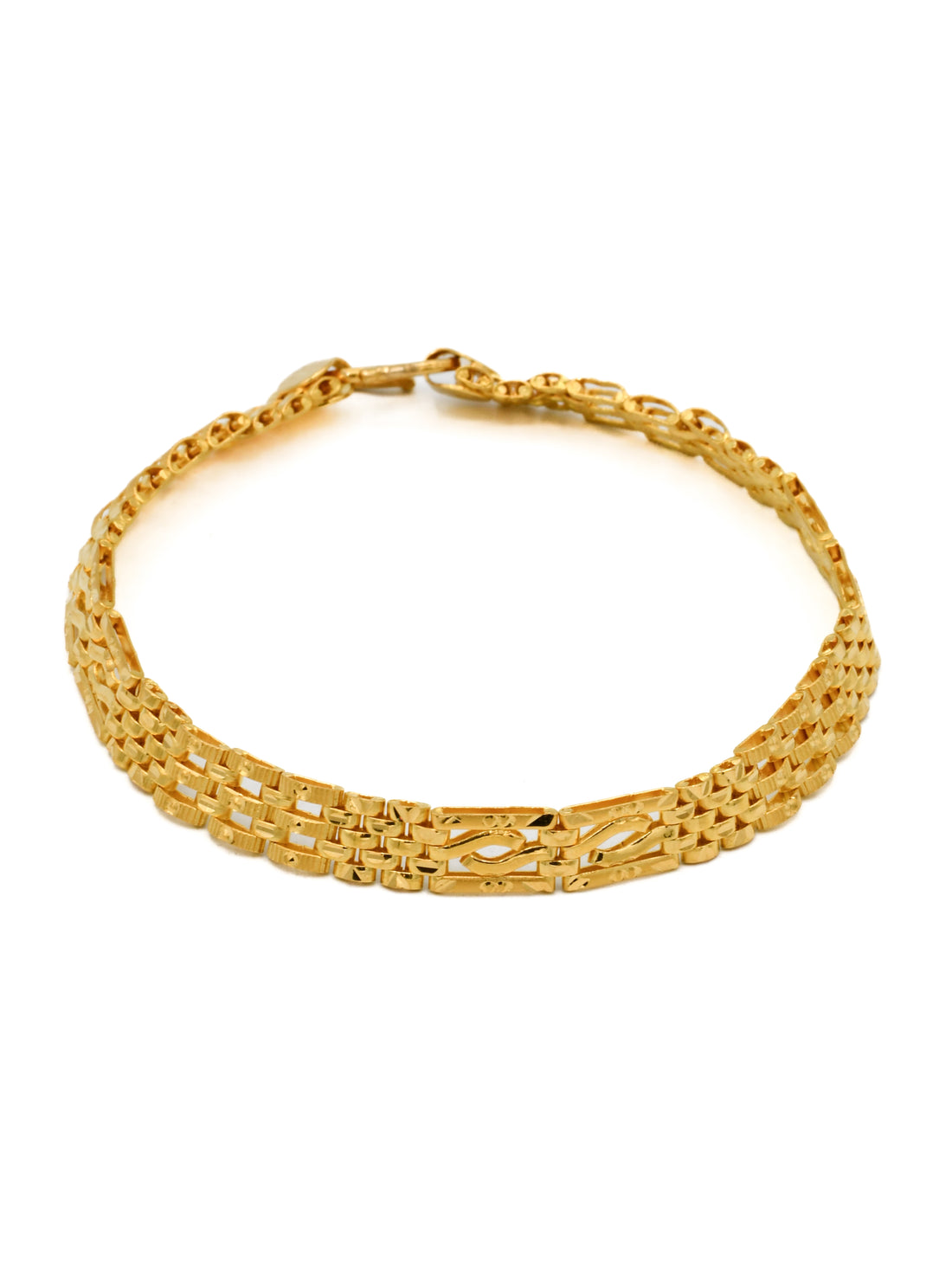 22ct Gold Mens Bracelet - Roop Darshan
