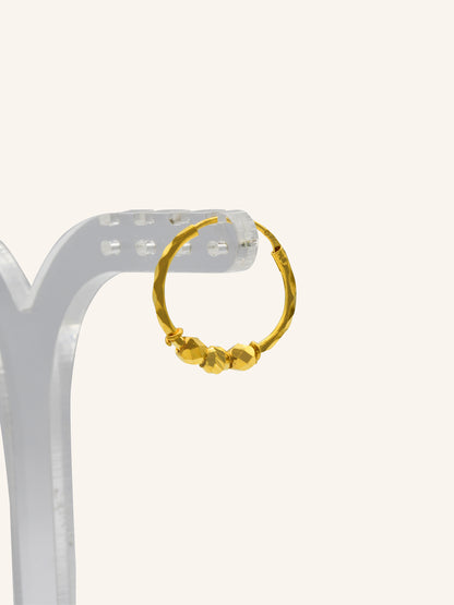 22ct Gold Ball Bali - Roop Darshan