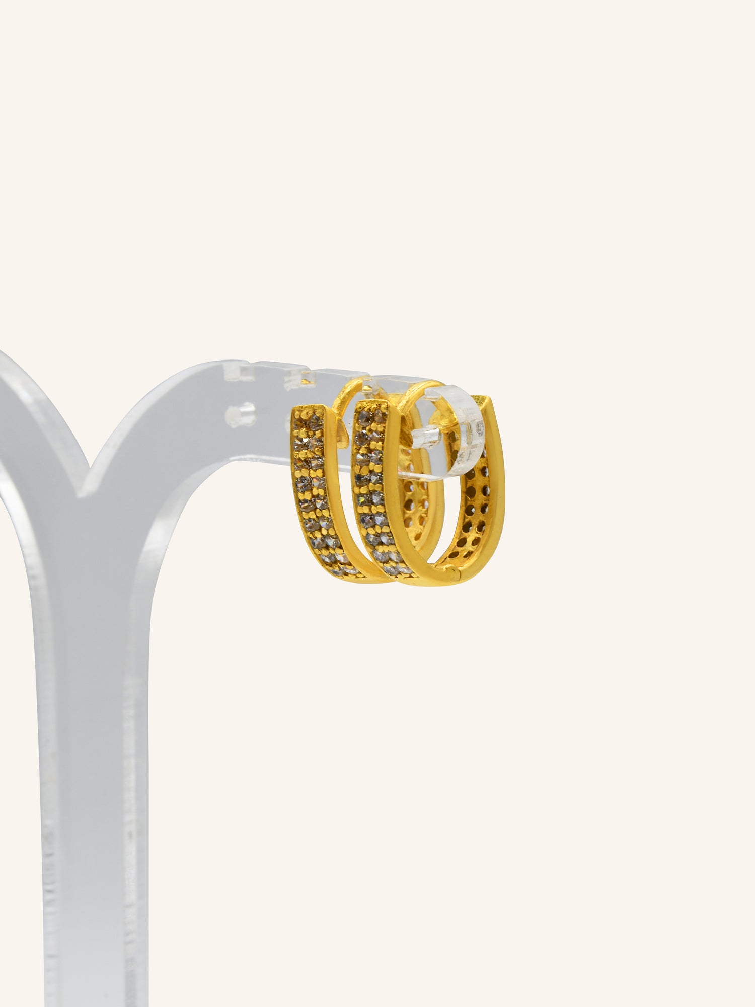 22ct Gold CZ Bali - Roop Darshan