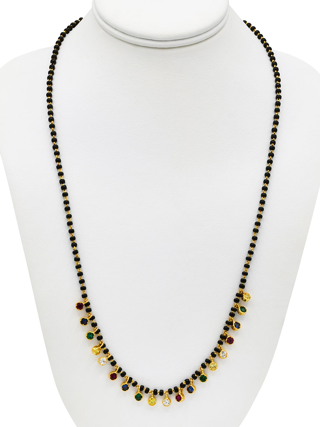 22ct Gold Multi CZ Mangal Sutra