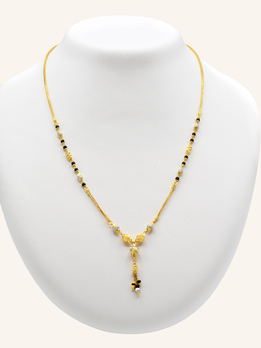 22ct Gold Ball Mangal Sutra - Roop Darshan
