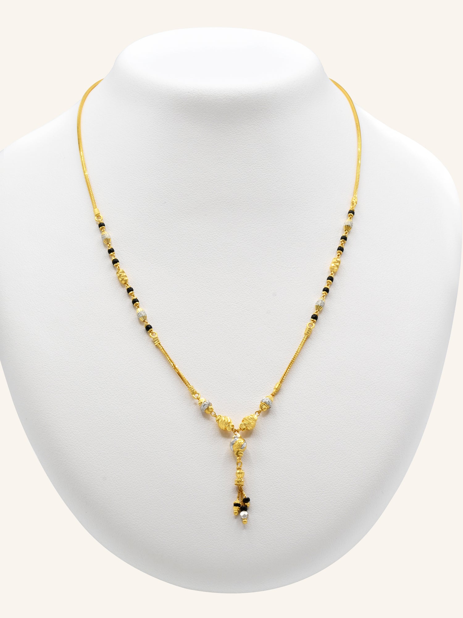 22ct Gold Ball Mangal Sutra - Roop Darshan