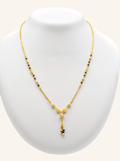 22ct Gold Ball Mangal Sutra - Roop Darshan