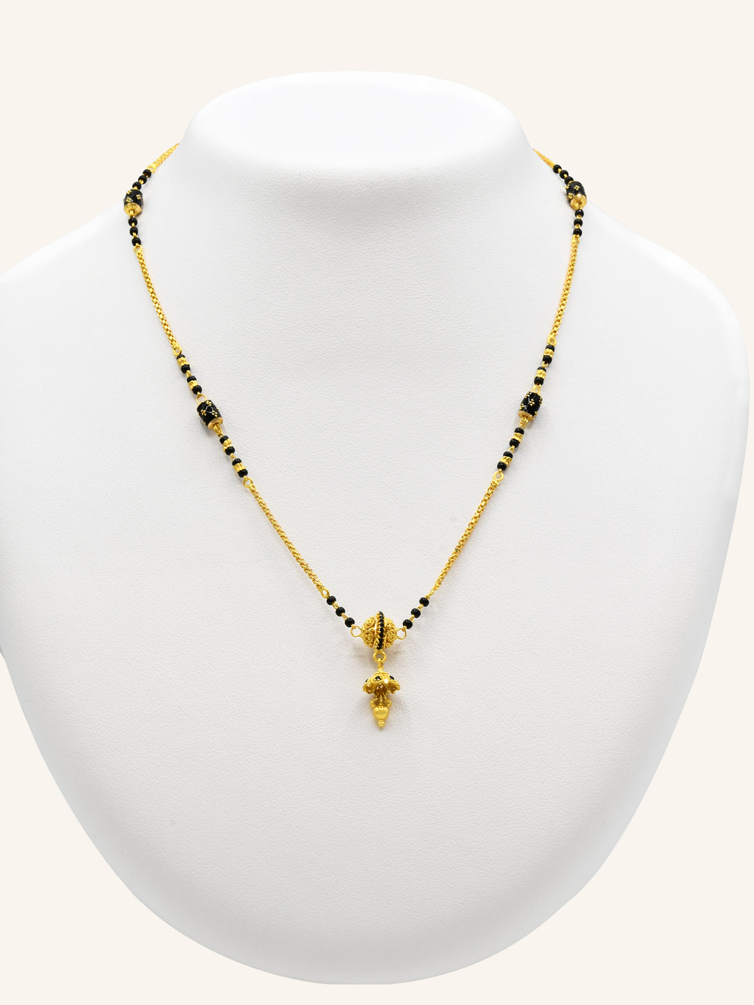 22ct Gold Ball Mangal Sutra - Roop Darshan