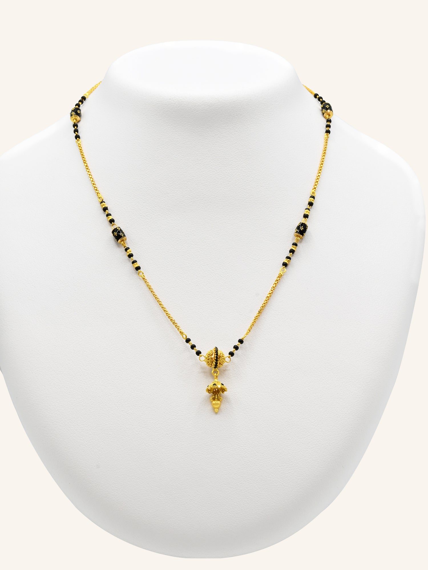 22ct Gold Ball Mangal Sutra - Roop Darshan