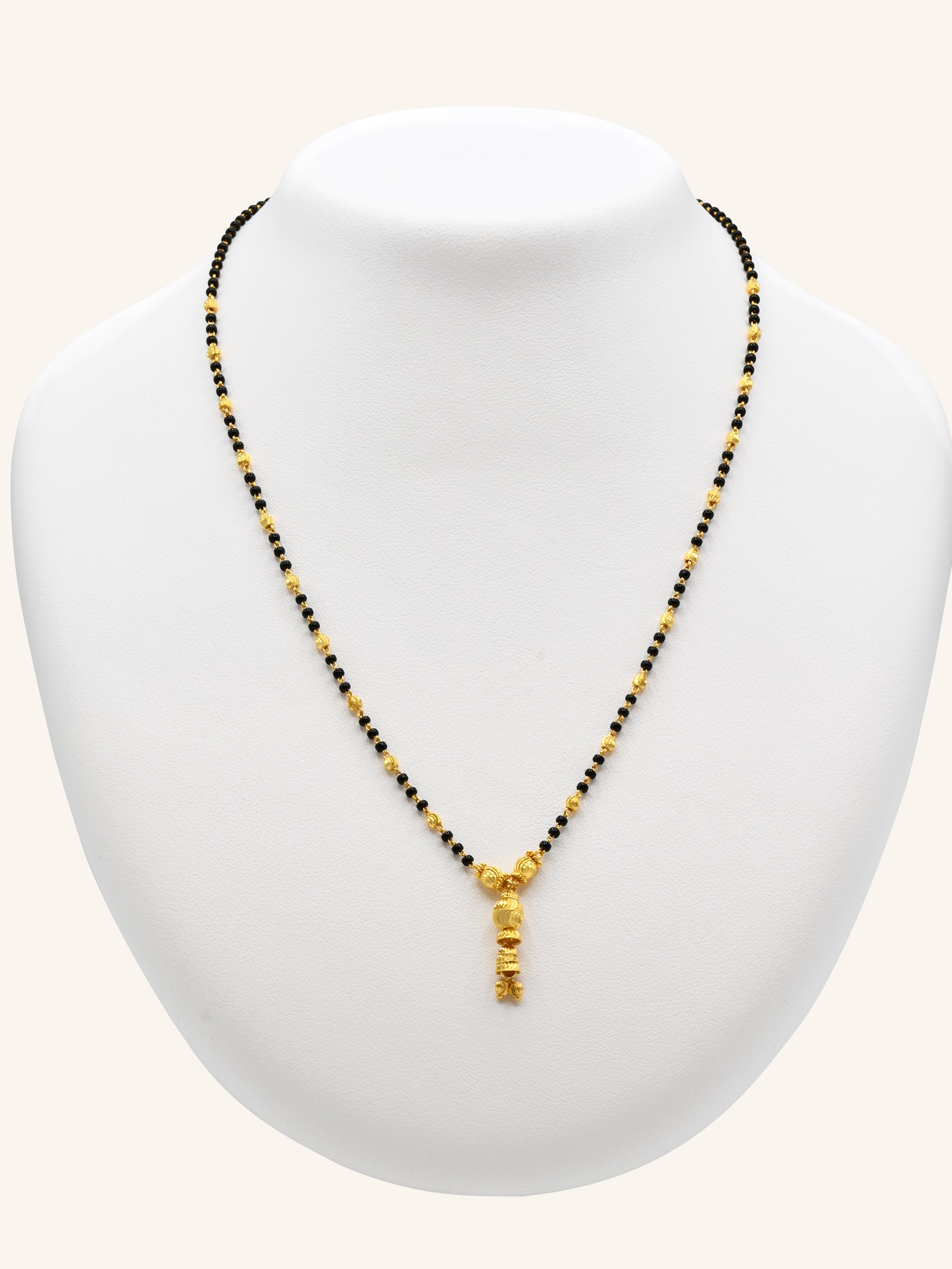22ct Gold Ball Mangal Sutra - Roop Darshan