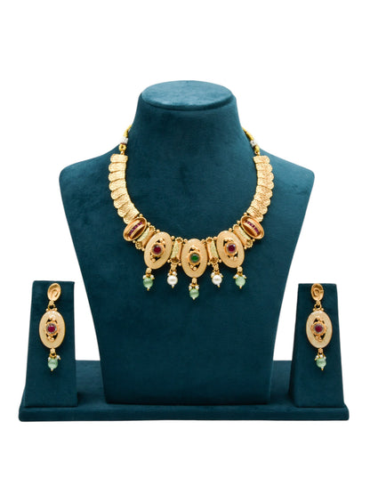Costume Necklace Set - Roop Darshan