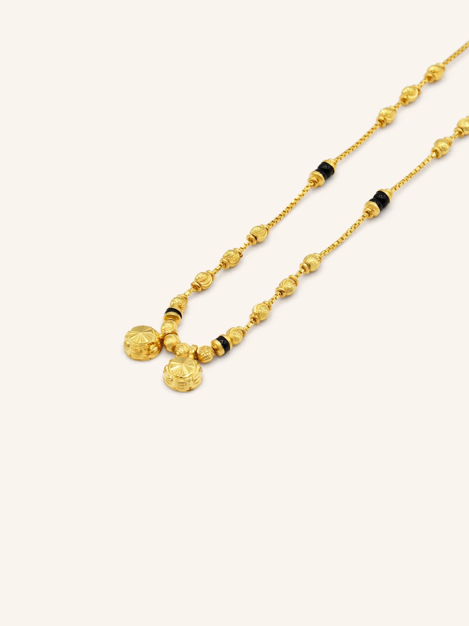 22ct Gold Ball Mangal Sutra - Roop Darshan