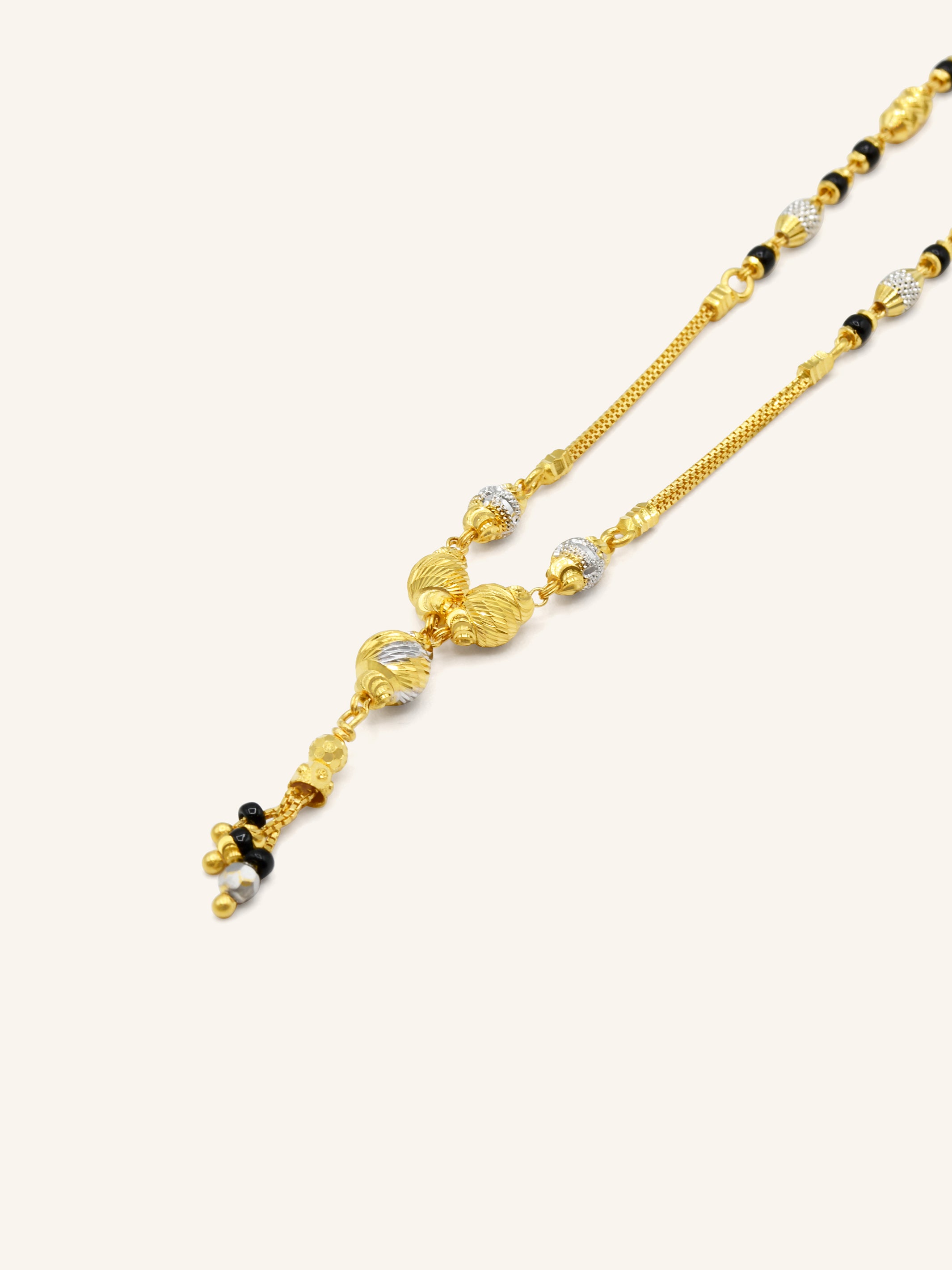 22ct Gold Ball Mangal Sutra - Roop Darshan