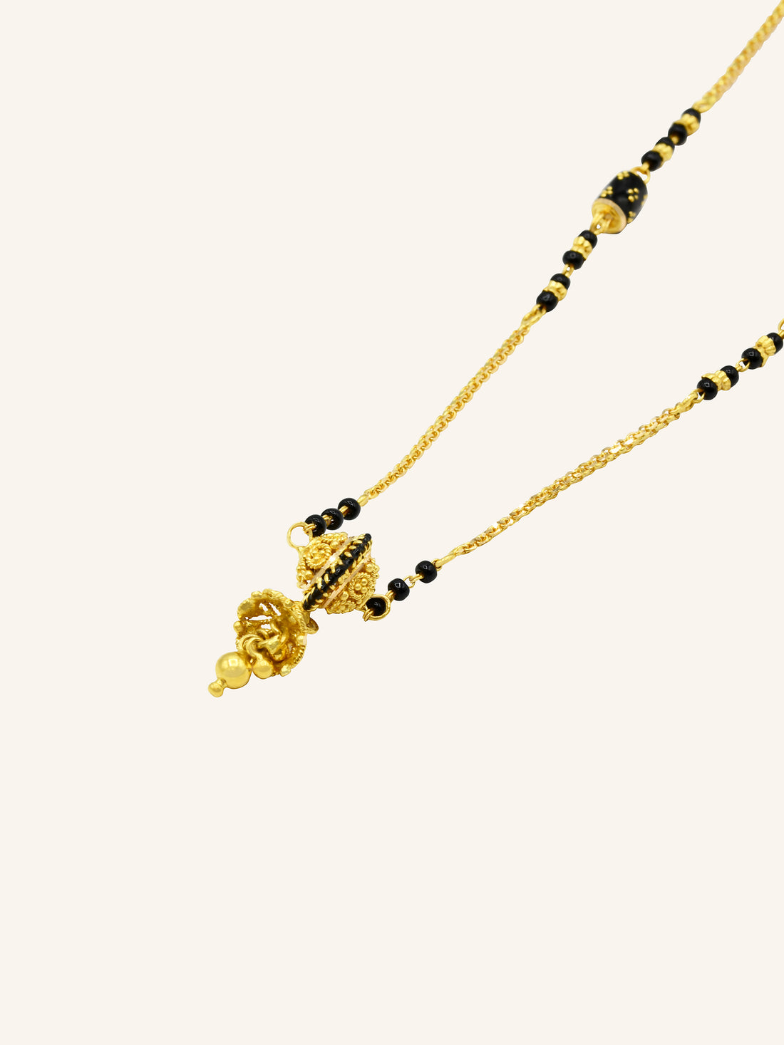 22ct Gold Ball Mangal Sutra - Roop Darshan