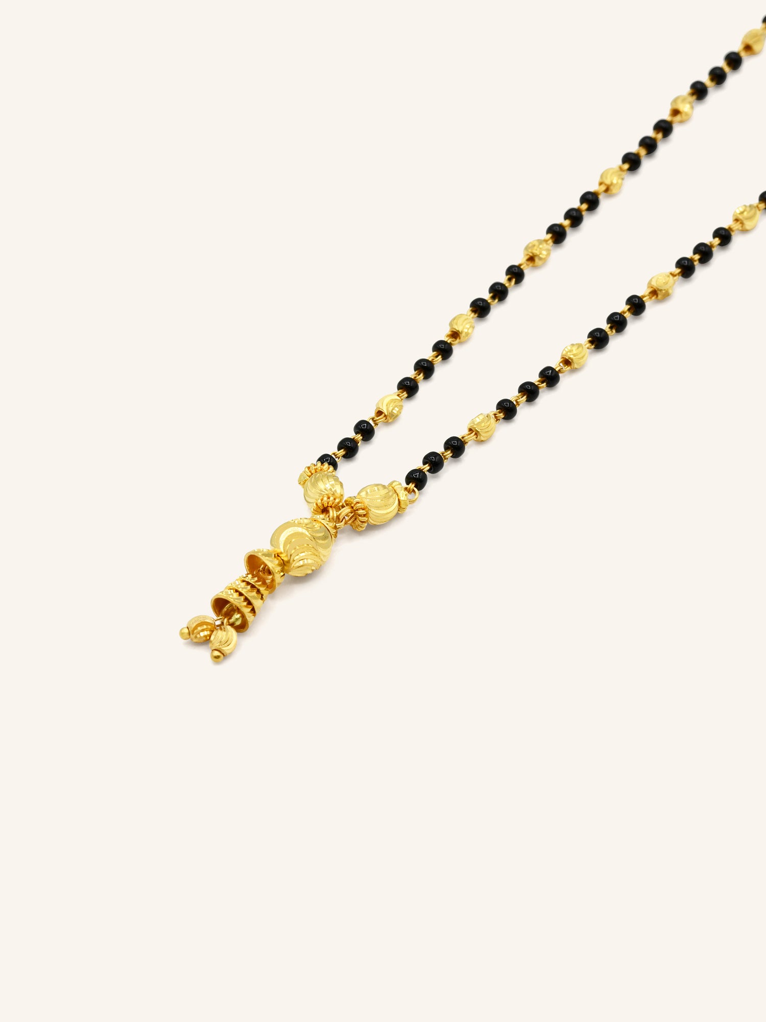 22ct Gold Ball Mangal Sutra - Roop Darshan