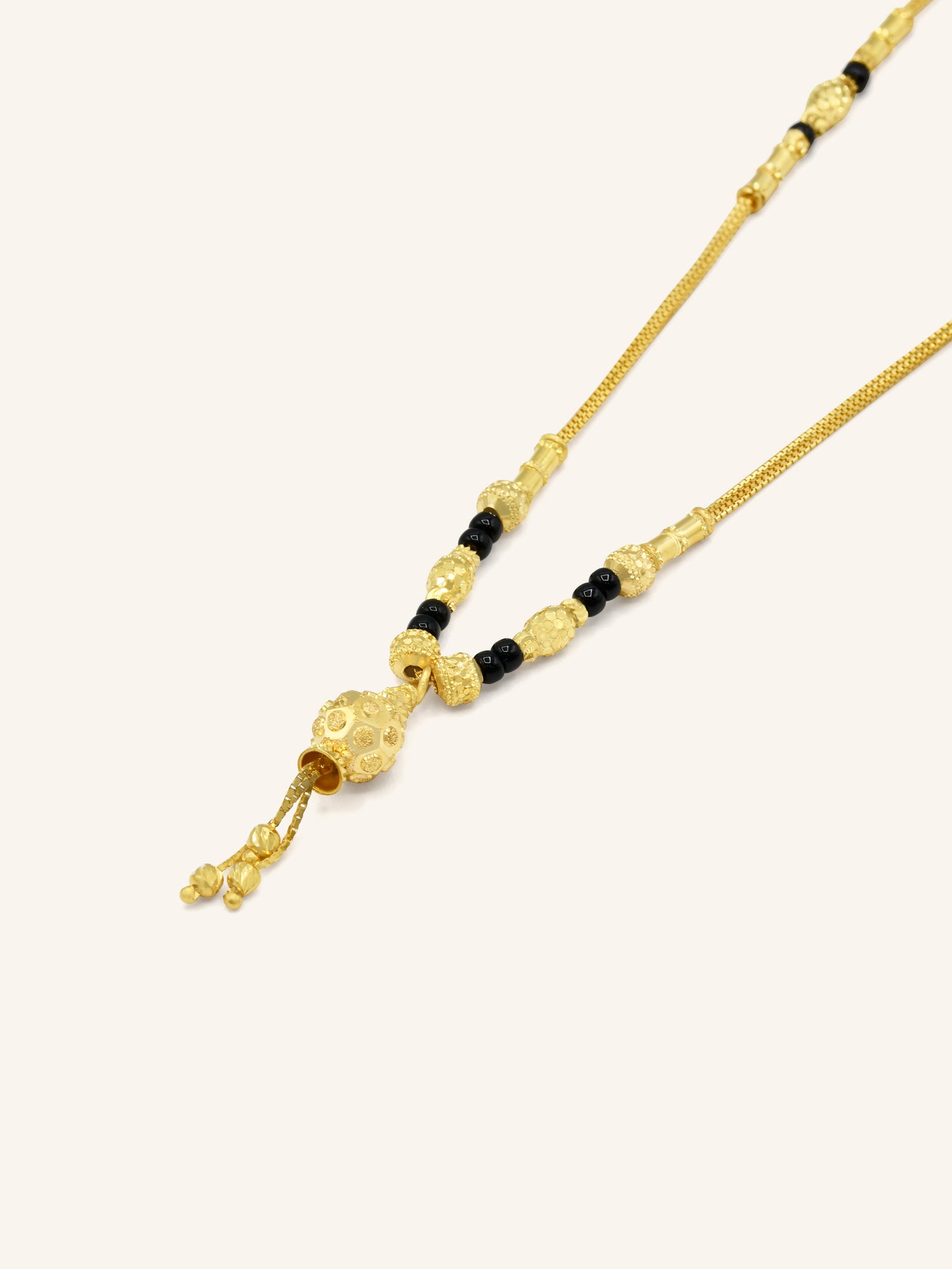 22ct Gold Ball Mangal Sutra - Roop Darshan