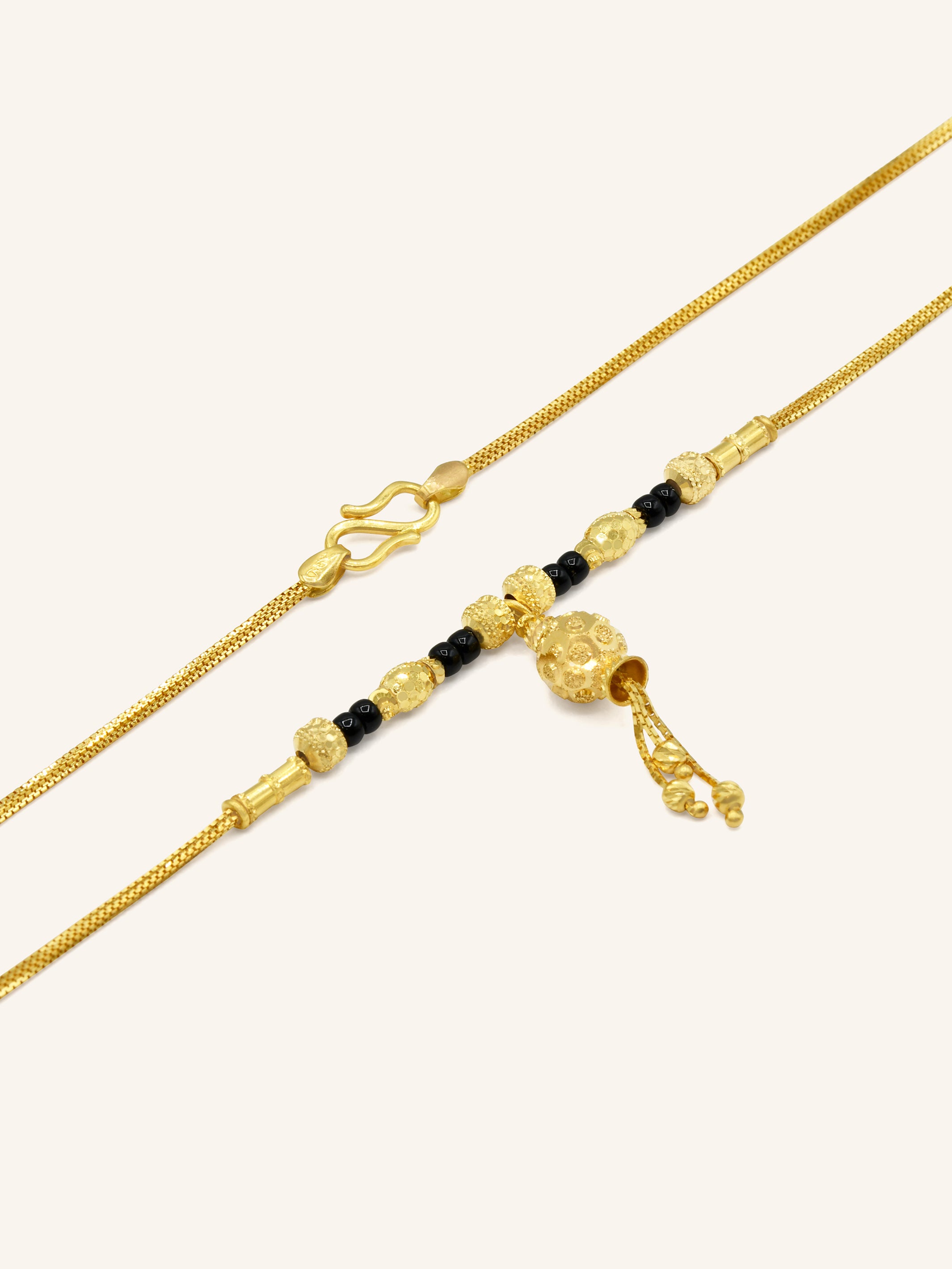 22ct Gold Ball Mangal Sutra - Roop Darshan