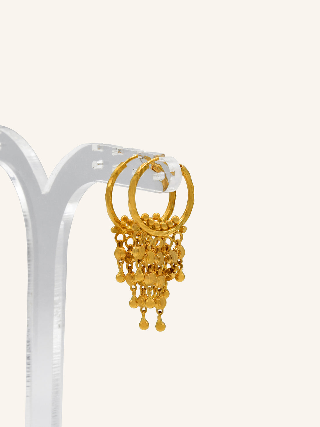 22ct Gold Hanging Bali 3.40 GMS - Roop Darshan