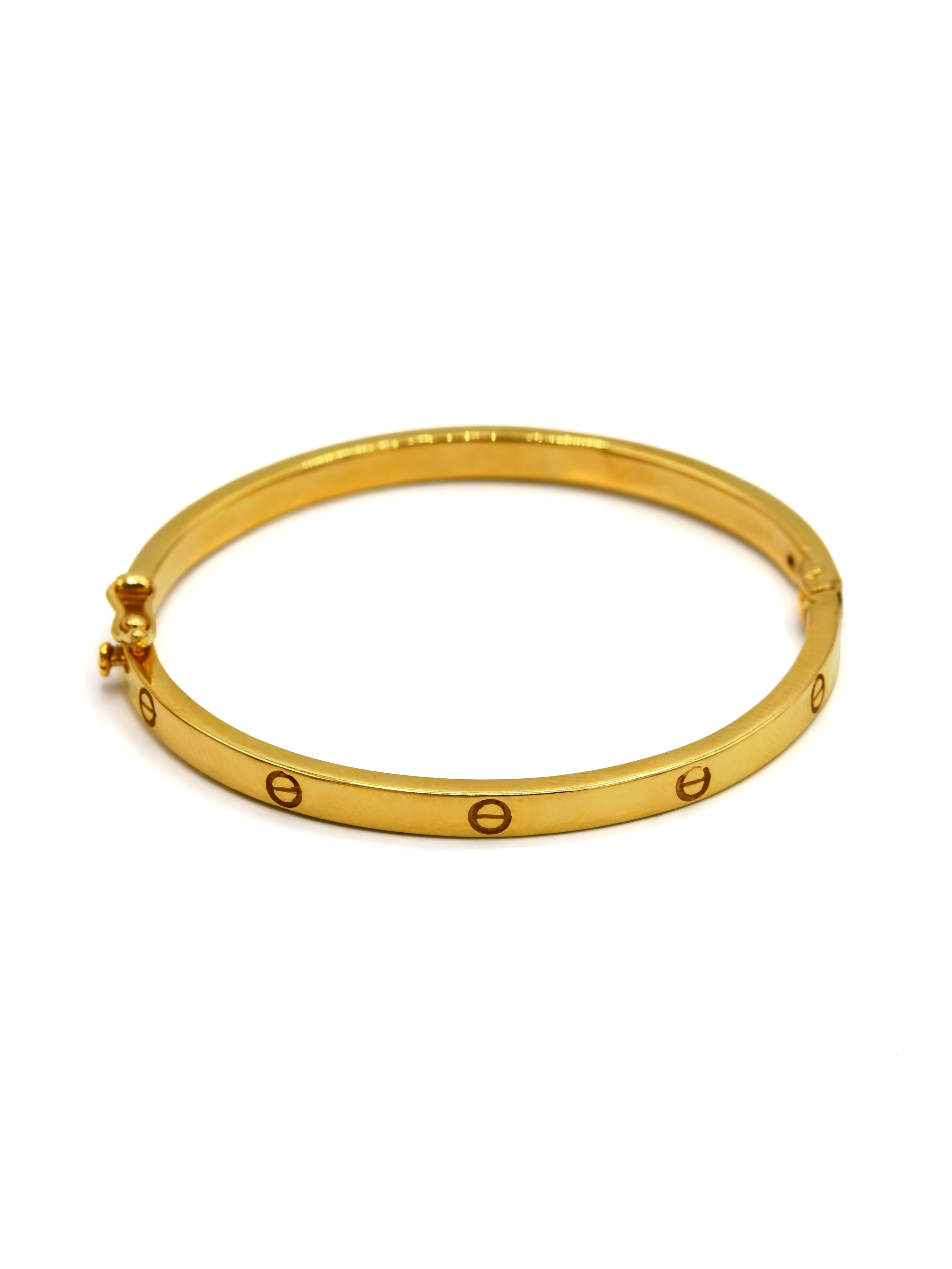 22ct Gold 1 Piece Baby Bangle - Roop Darshan