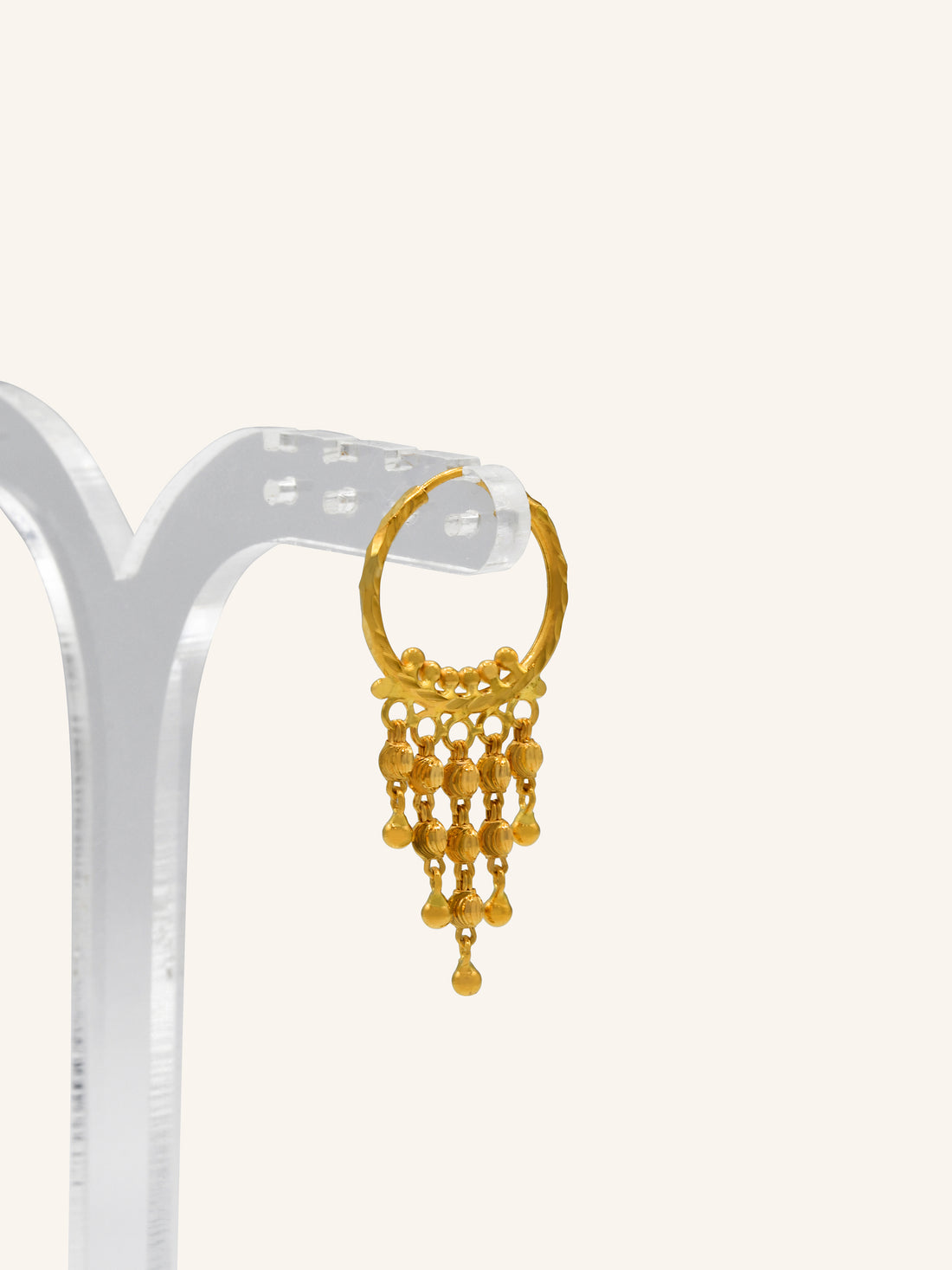 22ct Gold Hanging Bali 3.40 GMS - Roop Darshan