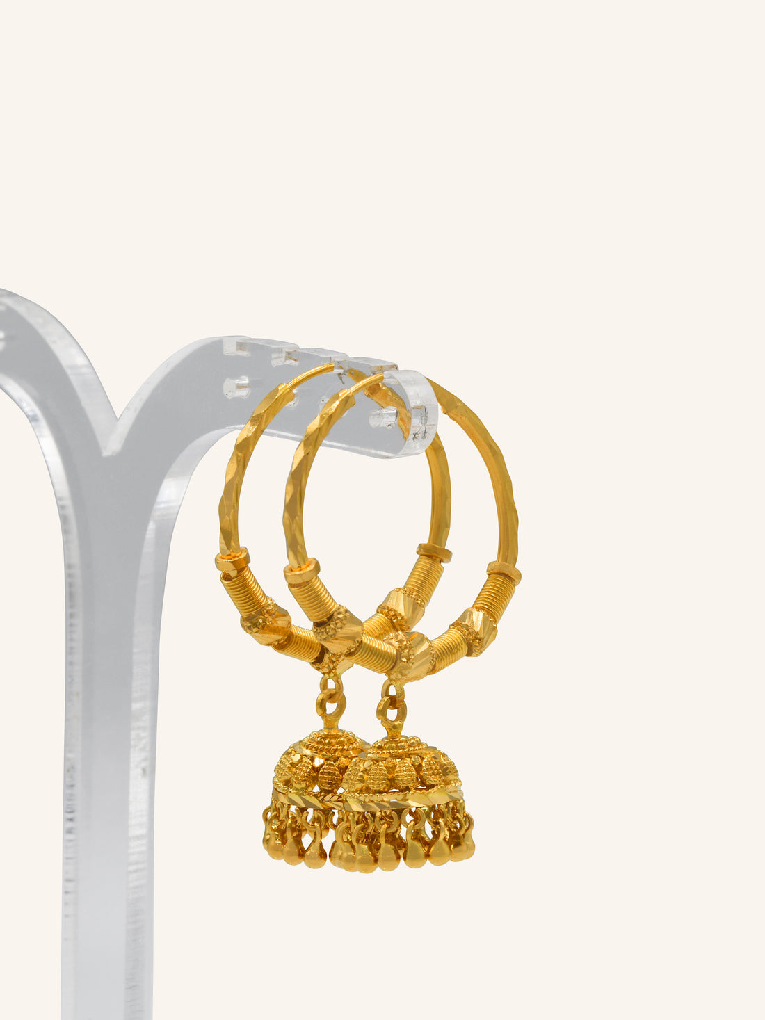 22ct Gold Jhumki Bali 7.51 GMS - Roop Darshan