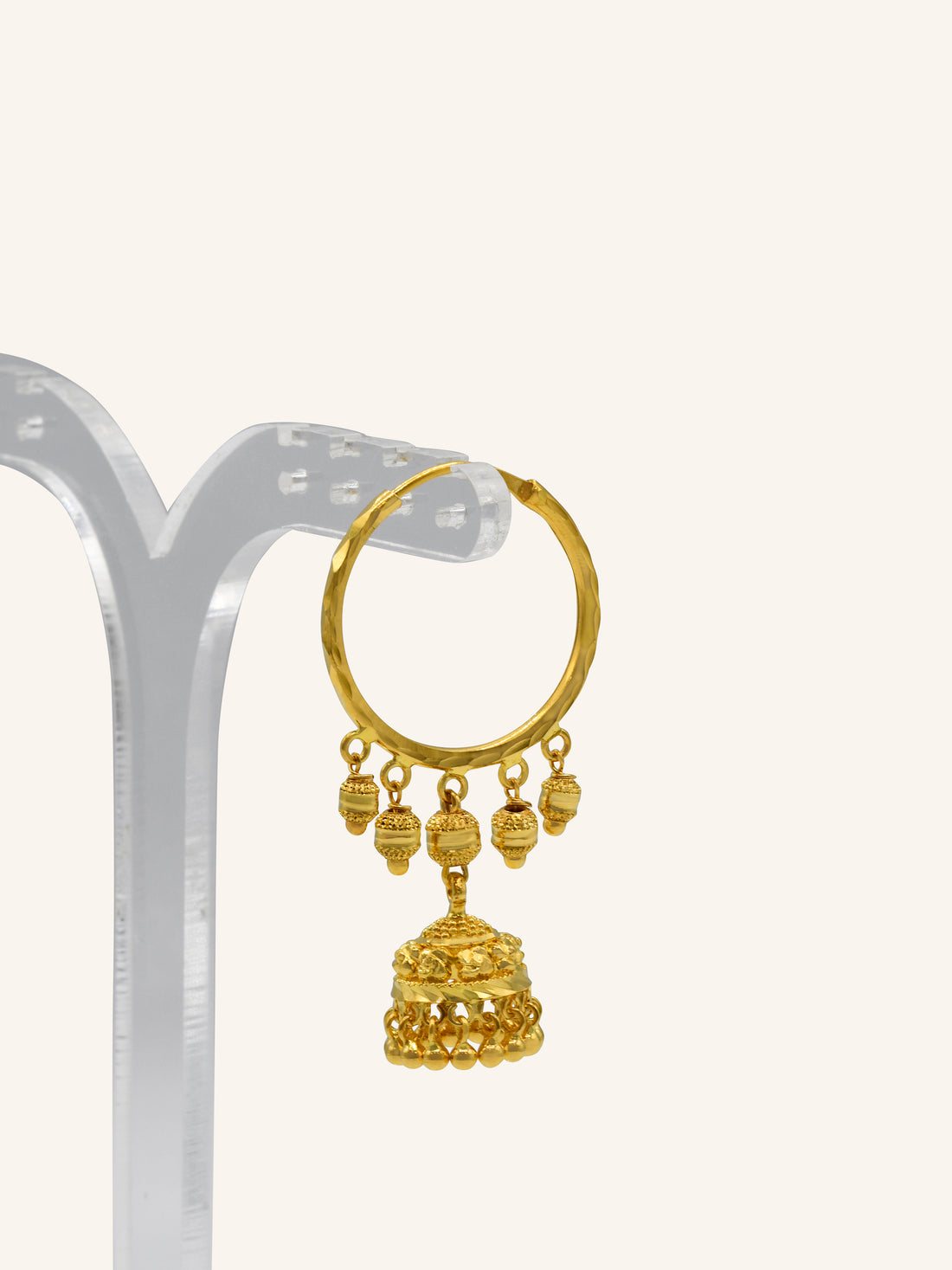 22ct Gold Jhumki Bali 7.58 GMS - Roop Darshan