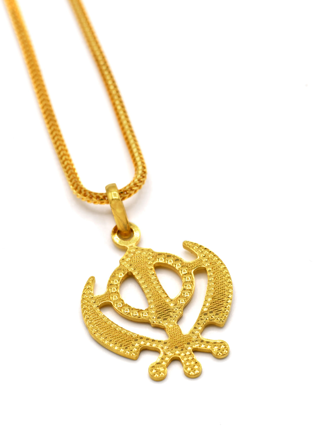 22ct Gold Khanda Pendant