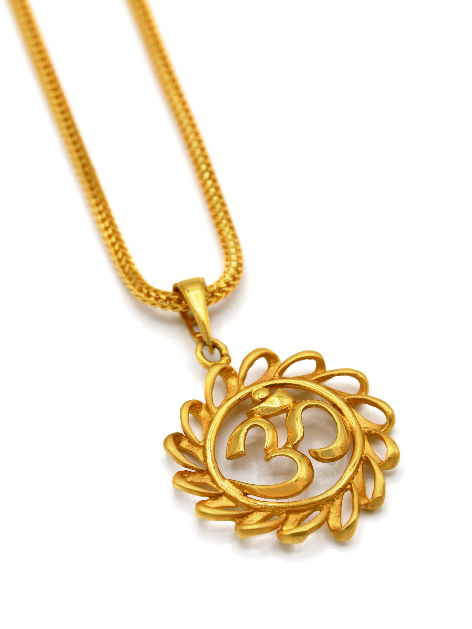 22ct Gold Om Pendant