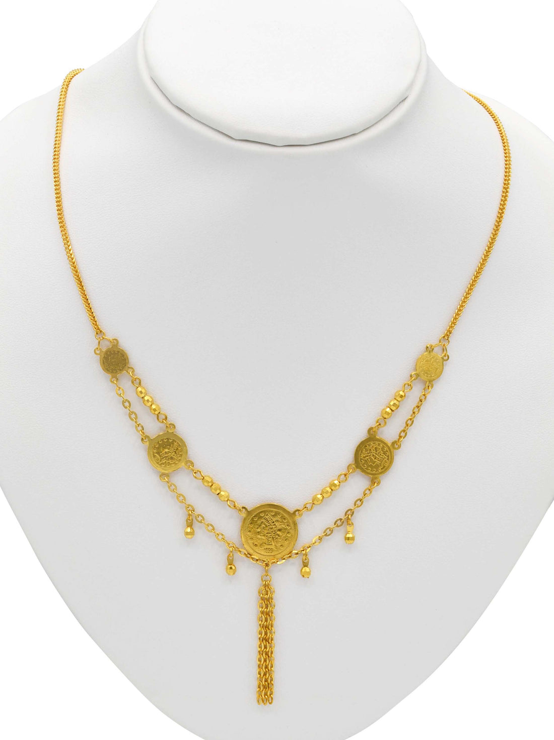 22ct Gold Sovereign Necklace Set