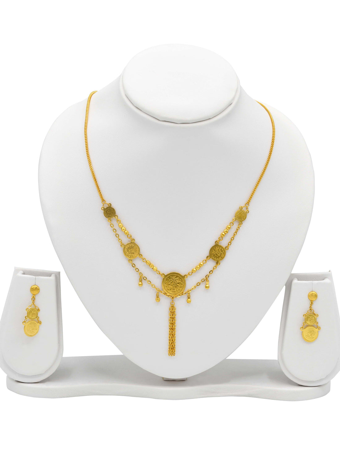 22ct Gold Sovereign Necklace Set