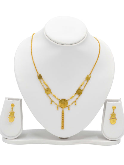 22ct Gold Sovereign Necklace Set
