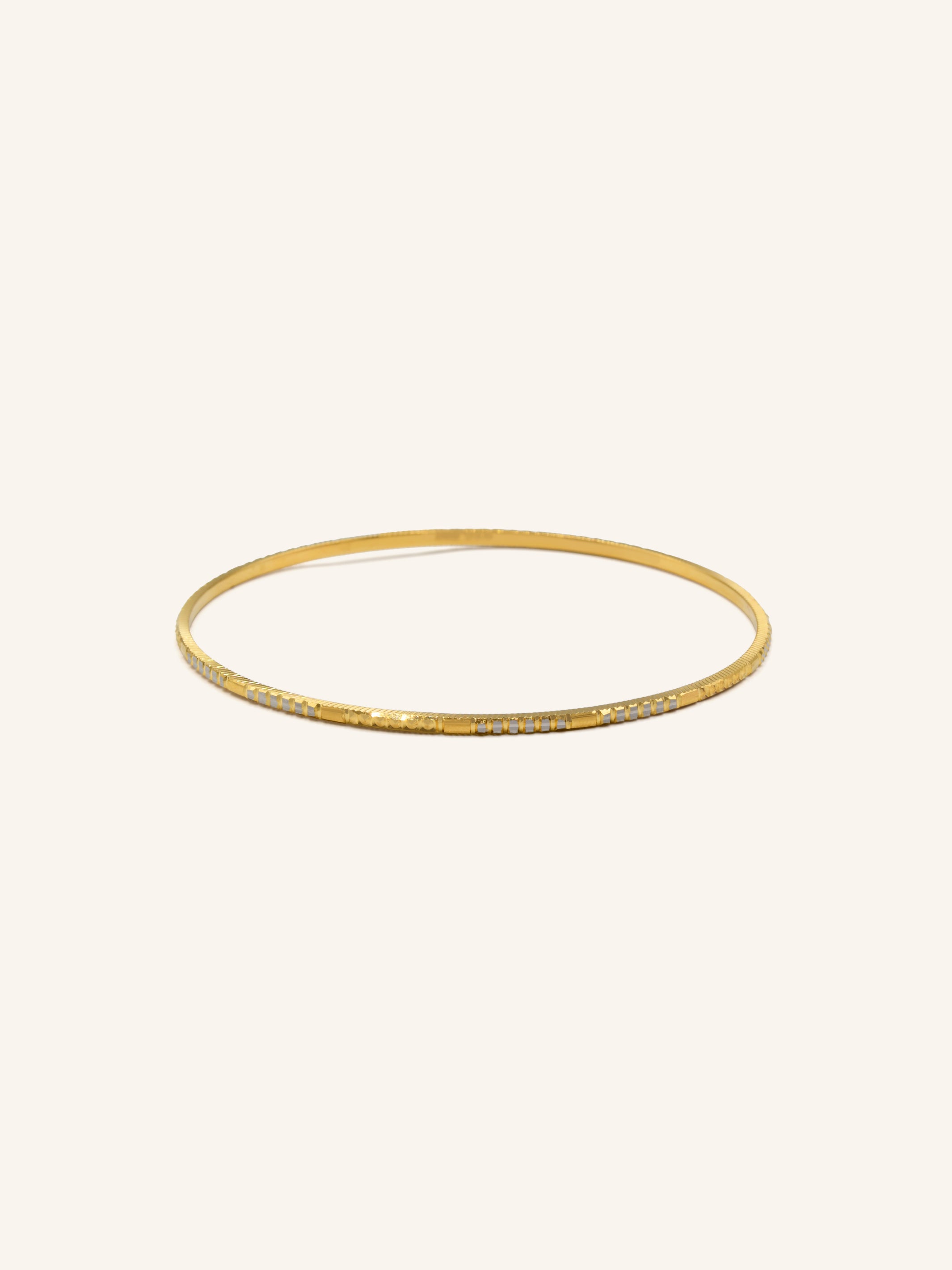 22ct Gold 8 Piece Bangle - Roop Darshan