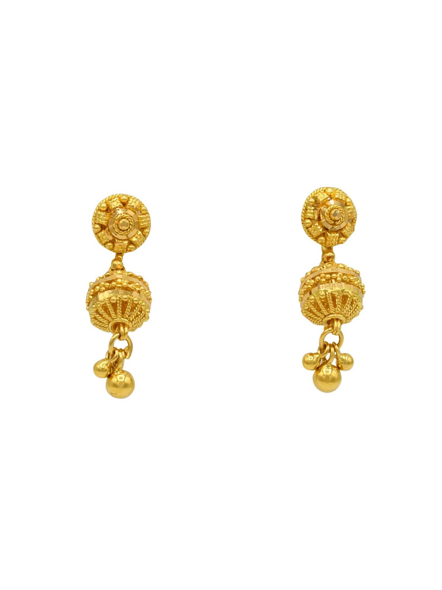 22ct Gold Ball Necklace Set