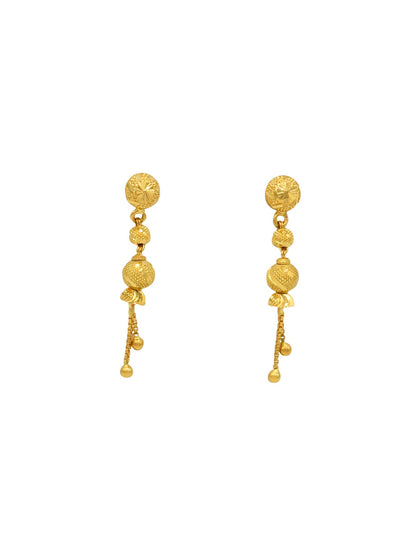 22ct Gold Ball Necklace Set