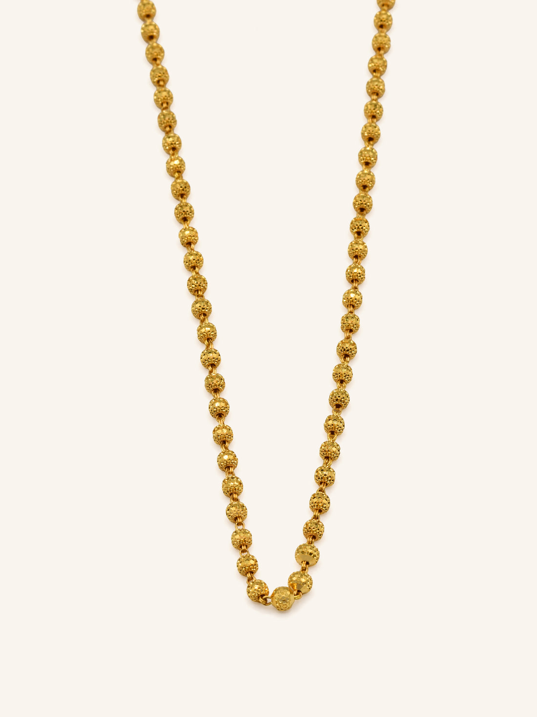 22ct Gold Ball Fancy Chain - Roop Darshan