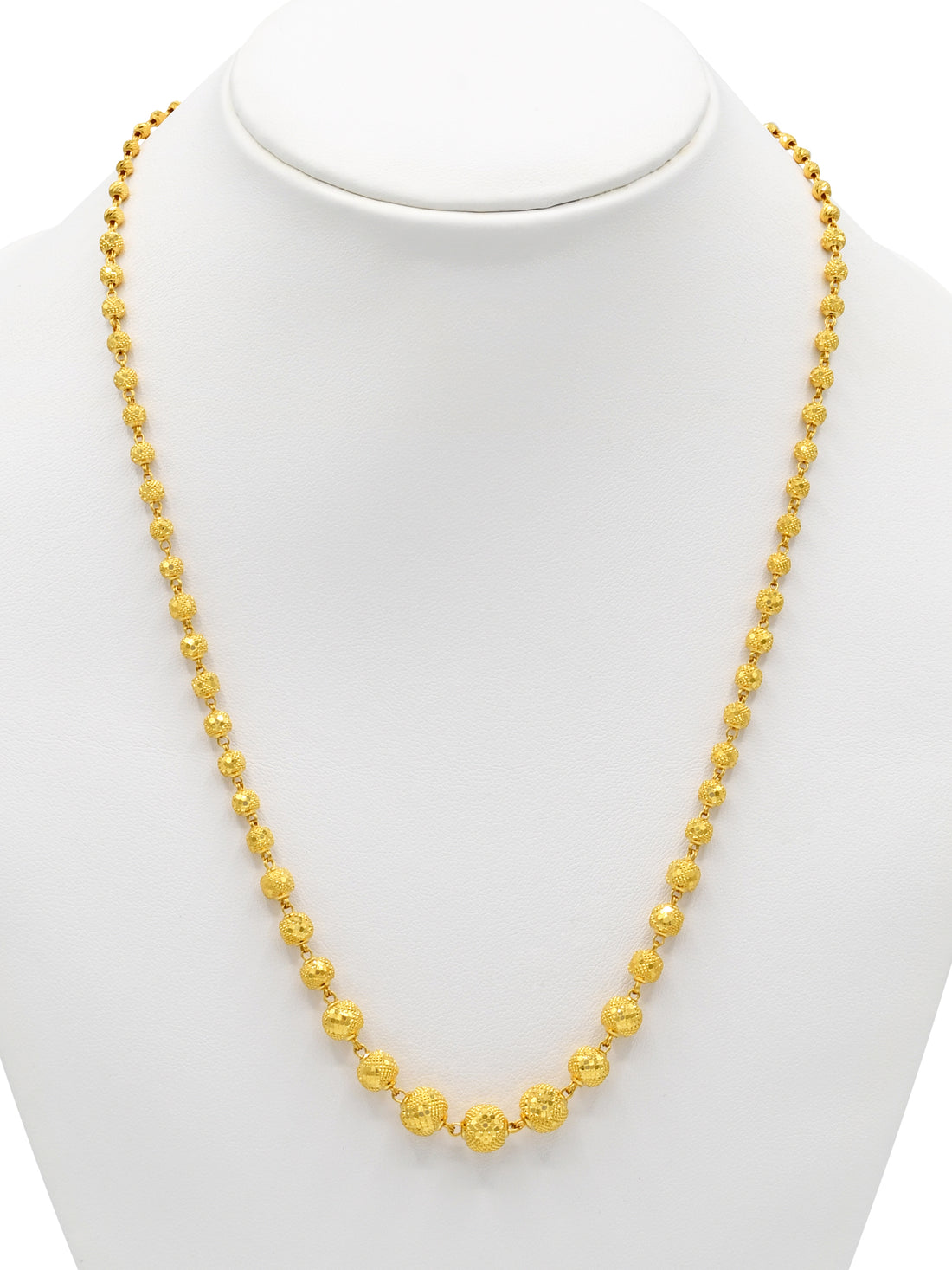 22ct Gold Ball Fancy Chain