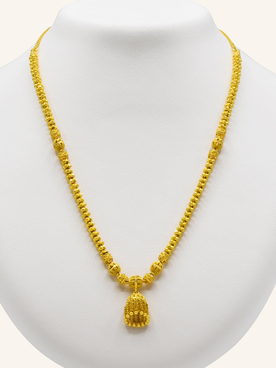 22ct Jhumki Fancy Chain - Roop Darshan