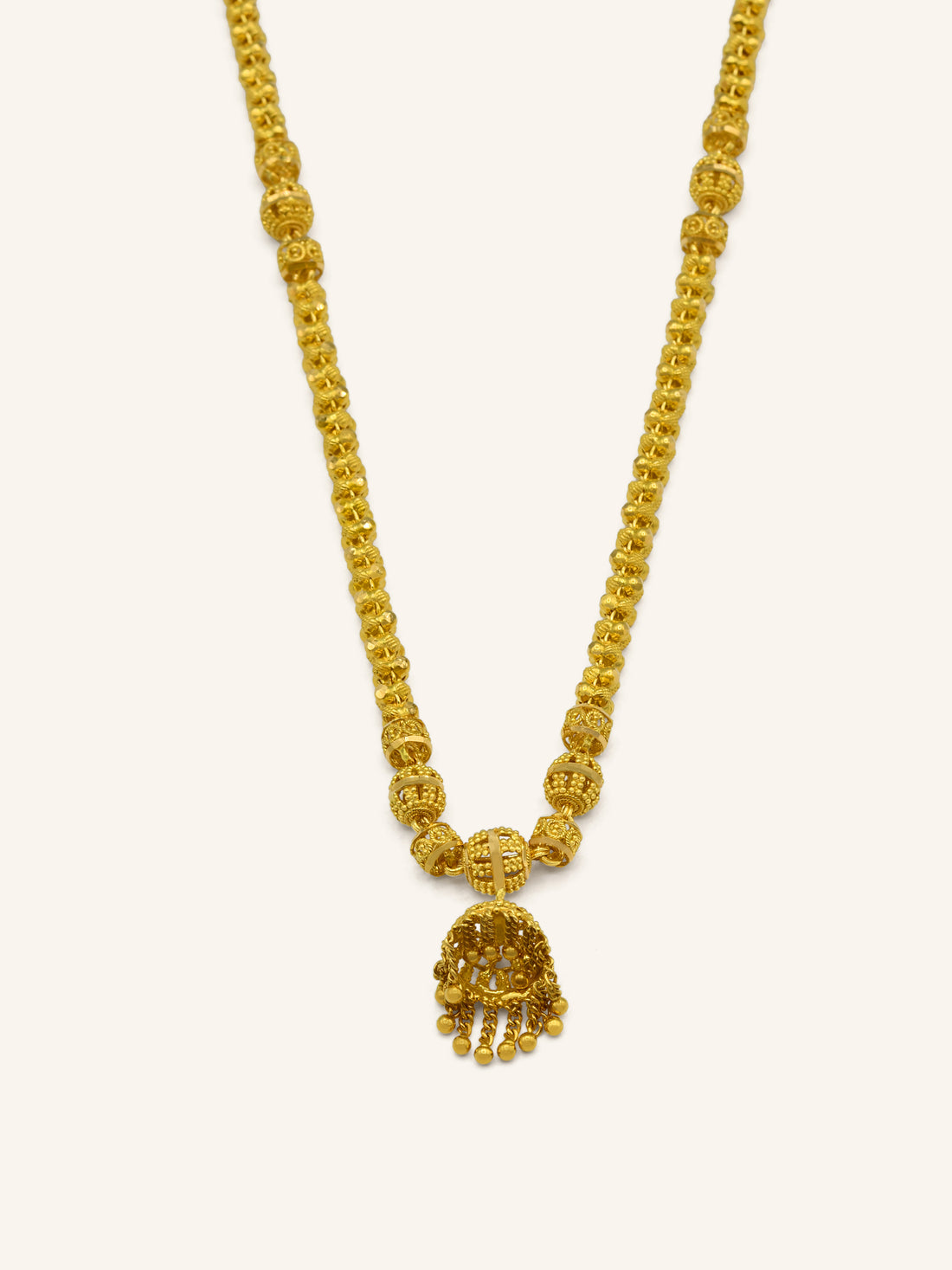 22ct Jhumki Fancy Chain - Roop Darshan