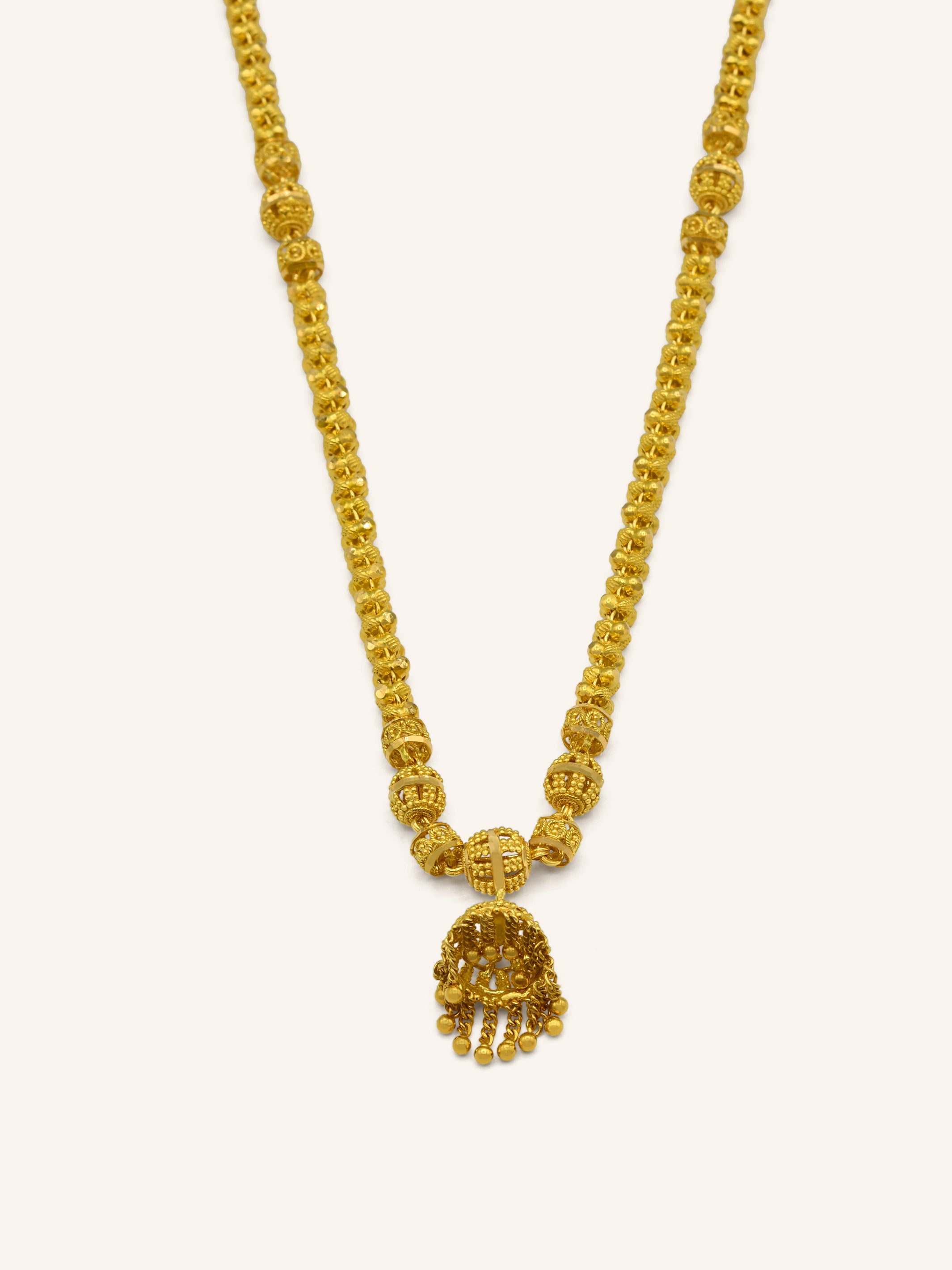22ct Jhumki Fancy Chain - Roop Darshan
