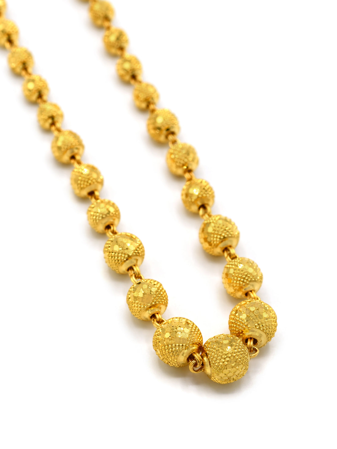 22ct Gold Ball Fancy Chain