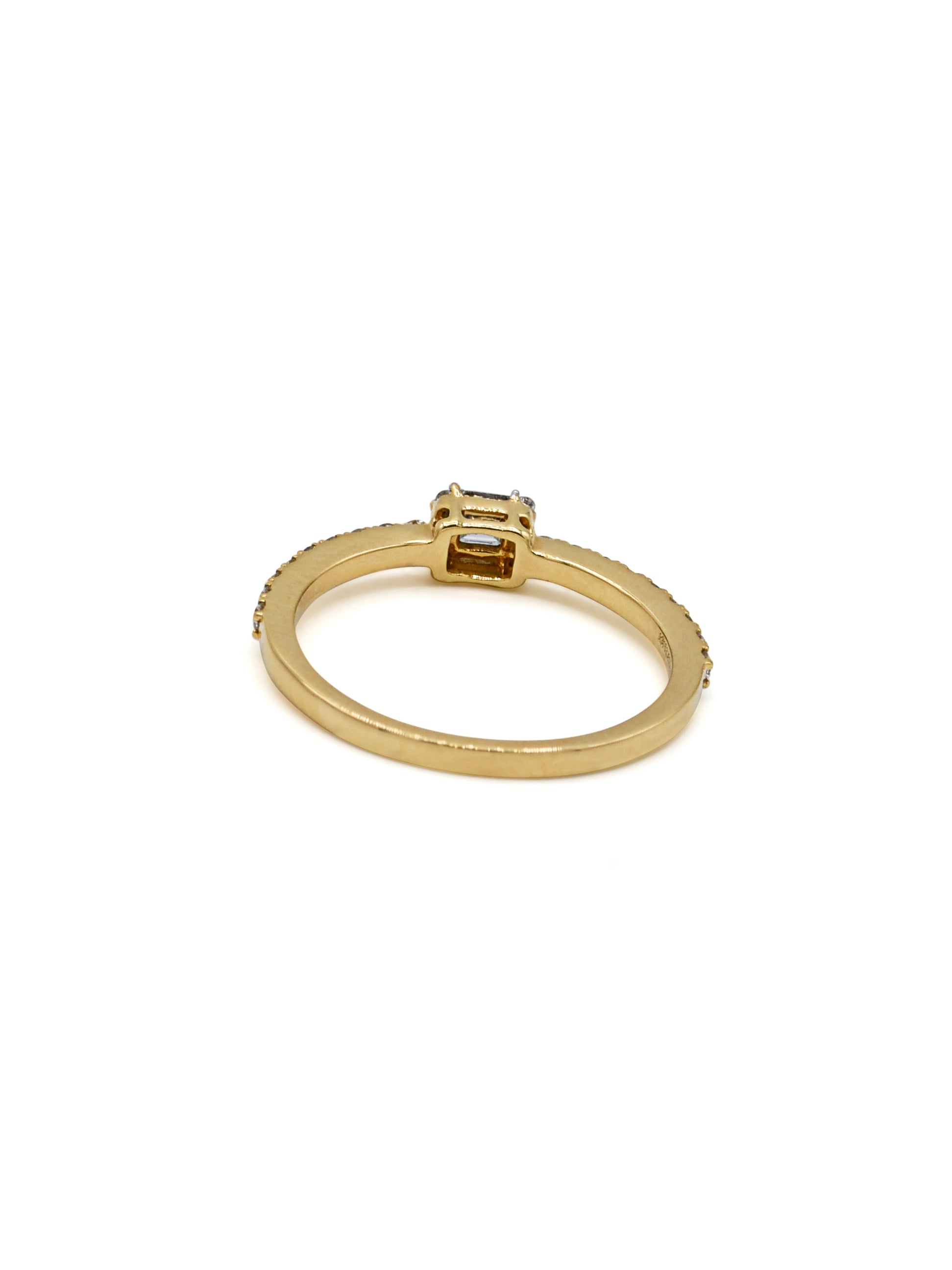 18ct Gold Dia Ladies Ring NW 1.938 GMS 27 Dia 0.31 ct - Roop Darshan