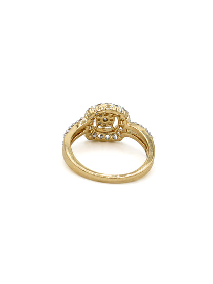 18ct Gold Dia Ladies Ring NW 3.09 GMS 45 Dia 0.41ct - Roop Darshan